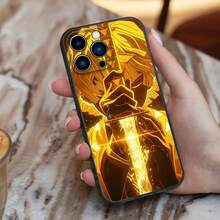 Dämonen-Anime-Slayer-Handyhülle für  16, 15, 14, 13, 12, 11, Pro, X, XS, Max, XR, Plus, Mini, weiches Silikon, schwarze stoßfeste TPU,  17 Hülle,  17 Pro Hülle,  17 Pro Max Hülle - Z1 - Übersicht 4