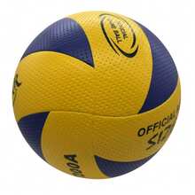 MV200A EliteSpike Size 5 Volleyball - PU Material, Indoor Training & Competition Use