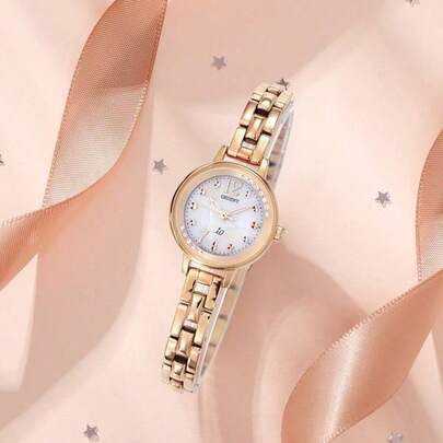 Orient Reloj de cuarzo elegante de moda para mujer SWD09002W0
