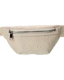 Bolso de cintura de cuero Gucci - Blanco - Ver 4