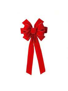 4 piezas - Funda para respaldo de silla de Papá Noel 2025, de 23.6*20 pulgadas, roja, desmontable y lavable, para la cena de solsticio de invierno, fiesta de Navidad, Año Nuevo, decoración de mesa del hogar, mejor regalo festivo, decoración navideña para el hogar, decoración de habitación