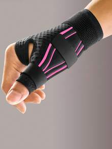1pc Thumb Support Wrist Brace - A Unisex Thumb Support Wrist Brace. It Is An Ergonomic Thumb Protection Gear That Can Be Worn On Either The Left Or Right Hand. - Multicolor - View 5