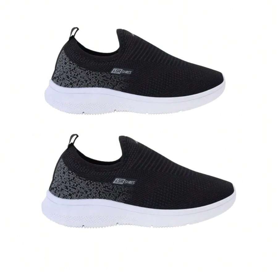 Kit 2 Tênis Feminino Ortopédico Confortável Leve Para Caminhada Calce Fácil