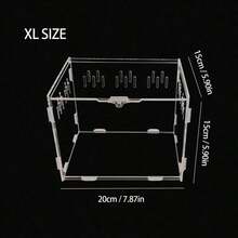 Acrylic Breeding Box Spider Breeding Box Reptile Breeding Box, Assembled Reptile Breeding Box, Breeding Box, Reptile Breeding Tank - Multicolor - View 12