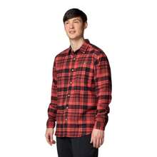 Columbia Pitchstone Heavyweight Flannel II Long Sleeve Shirt - Men's |  | Men Outdoor Hoodies & Sweatshirts - 香料多格子 - 查看 3