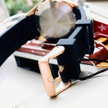 Orient Men's Mechanical Automatic Sports Watch Rose Gold Pilot Style Steel Watch RA-AK0604B10B