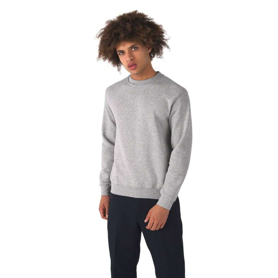 SG Originals Mens Originals Crew Neck Sweatshirt (Ash Grey) - Light Grey - View 1