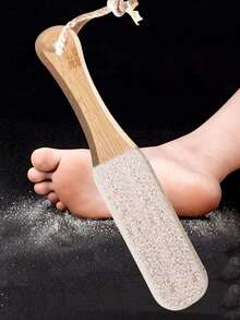 1 件黑白足部清洁锉刀工具足部磨床，双面专业修脚工具，用于去除死皮裂缝，用于去除死皮，软化足部角质层，修复脚跟裂缝足部打磨工具，打磨装置，老茧去除剂，足部清洁刷。 - 磨腳石 - 查看 5