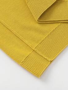 Balabala BalaOne Kids Pullover Sweater 2025, Unisex Knitted Base Layer - Deep Khaki - View 10