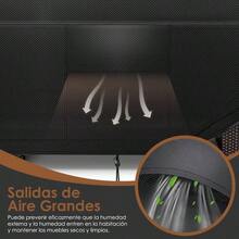 HomeChi Funda para Juego de Muebles de Patio, Impermeable, Resistente a los Rayos Funda Asiento Patio 420D Pesado Oxford Banco Exterior Funda Sof Muebles Patio para Mesa de Comedor Juego Sillas - inicial - Ver 6