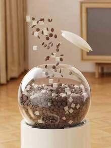 宠物猫狗饮水机，带自动喂食器，适用于猫狗粮 宠物猫狗碗，带食物储存容器 低维护宠物主人的必备品 宠物最佳生日礼物 宠物用品 宠物自动喂食器 宠物食品储存容器 - 彩色 - 查看 4