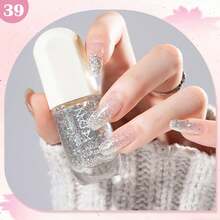 10毫升可撕拉式新型指甲油，水性免烤撕拉式持久速干指甲油，易于使用，适合新手指甲 - 彩色 - 查看 14