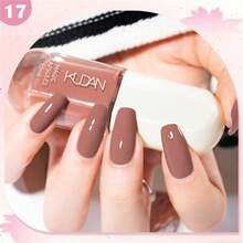 10毫升水性指甲油,速干指甲油,裸色闪粉红色指甲油,无异味,持久耐用,可剥离,无需烘烤,易于涂抹,打造美丽指甲。 - 彩色 - 查看 34