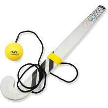 Hockey Trainer, Professional Field Hockey Ball For Solo Hockey Training, Off-Field Speed Training System, Hockey Stick Handling Balls, Portable With Sturdy Bungee Line, 1 Count