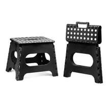 1pc High Anti-Slip Foldable Step Stool, Portable Lightweight Small Folding Stool With Handle, Suitable For Kitchen, Camping, Picnic