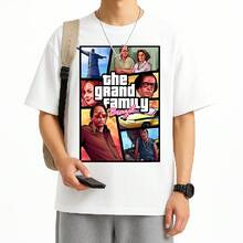 Geek T-Shirt For Nerds Big Family Shirt For Fans 100% Cotton Thread 30.1 - Fast Shipping Plus Size - White - View 2