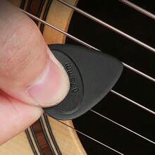 15 bucăți de pene de chitară, pene antiderapante pentru bas electric acustic, grosime 0,7 mm, accesorii pentru chitară pentru strumping rapid - Negru - Vizualizare 3