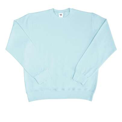 SG Mens Long Sleeve Crew Neck Sweatshirt Top (Sky Blue)
