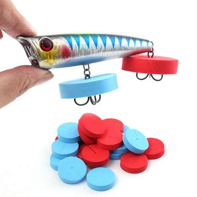 Treble Hook Covers - Fishing Hook Guards, Fishing Hook Caps, Jig Hook Caps, Safety Bonnets For Finger Protection, Bait Tackle Storage Boat Gear Angler Kit, Mixed Colors