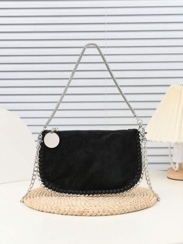 Women's Shoulder Bag & Coin Purse, Multifunctional Handmade Drawstring Crossbody/Handheld Bag