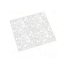 12-Piece 40x40CM Room Divider -Wall Partition Screen, Simple Room Divider, Privacy Screen Room Divider, Fabric Curtain-Style, Indoor Space Divider Screen, 40x40CM Partition Set - White - View 7