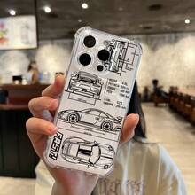 غطاء هاتف من نوع كريستال ناعم متوافق مع سلسلة آبل 17، 11/12/12 برو، 13/14/15، 13 برو/14 برو/15 برو، مضاد للسقوط 12 برو ماكس/13 برو ماكس/14 برو ماكس/15 برو ماكس، غطاء واقي 16/16 برو/16 برو ماكس، بتصميم مبسط على طراز INS