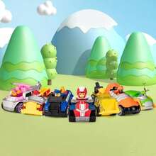 Spin Master ​ Dino Rescue 8pcs Alloy Toy Cars Gift Pack - Dinosaur Rescue Vehicles Exclusive Collection​ - PAW-8pc - View 2