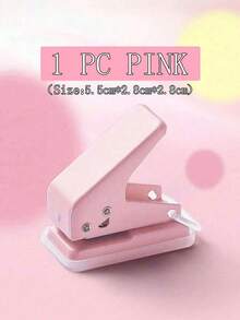 Mini outil de perçage à trou unique, perforateur de bureau et d'étude à trou unique, petit perforateur d'anneaux de reliure de feuilles mobiles, artéfact de perforation de papier - perforateur manuel et pinces de reliure en anneau, fournitures artisanales portables DIY pour étudiants, planificateurs, bureau, scrapbooking et fournitures essentielles pour les études, perforateur de papier pour l'artisanat