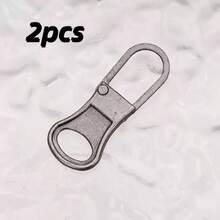 2/5 件拉链头修理套件，用于更换行李箱、包袋、服装上损坏的拉链 - 彩色 - 查看 12