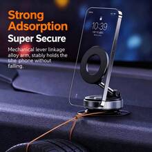 Car Folding Suction Cup Type Rotating Car Phone Holder Car Dashboard Navigation Magsafe Magnetic Desktop Holder