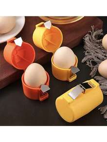 1pc Automatic Double-Layer Egg Cup, Keeping Eggs Fresh, Sliding Container Can Hold 12-14 Eggs - Hinge Design, Plastic Material, No Food Contact - Refrigerator Space Organizer, Kitchen Egg Rack, Kitchen Tools, Christmas Gift - Multicolor - View 10