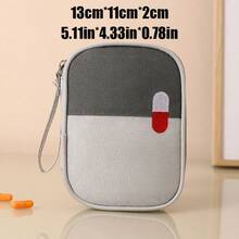 1 حقيبة تخزين طبية متعددة الوظائف، حقيبة إسعافات أولية محمولة للسفر، طقم إسعافات أولية للطوارئ المنزلية، صندوق إسعافات أولية كبير السعة، حاوية أدوية علاجية، حقيبة تخزين محمولة، مناسبة للمنزل والسفر والتخييم والمغامرات الخارجية، هدية رائعة للعائلة