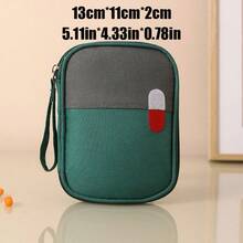 1 حقيبة تخزين طبية متعددة الوظائف، حقيبة إسعافات أولية محمولة للسفر، طقم إسعافات أولية للطوارئ المنزلية، صندوق إسعافات أولية كبير السعة، حاوية أدوية علاجية، حقيبة تخزين محمولة، مناسبة للمنزل والسفر والتخييم والمغامرات الخارجية، هدية رائعة للعائلة