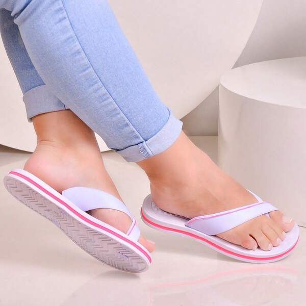 Chinelo Sandália Feminino 100% Micro Ortopedico Leve Macio Confortável Envio Imediato Dedo-x