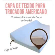 BABY MARATHON Anatomical American Baby Changing Table With Fabric Cover + Luxury Plastic Cover - Màu hồng gỉ - Xem 4