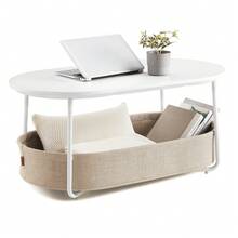 Coffee Tables - Blanco lobo-marrón - Ver 2