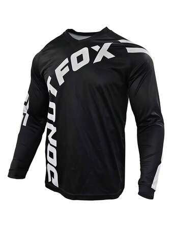 DONUTFOX 2025 Men's Cycling Long Sleeve T-Shirt MTB Jersey Downhill Jersey Mountain Bike Shirt Motocross T-Shirt Enduro Off-Road