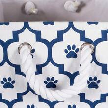 Kids Hair Accessories Organizer - White/Navy Blue - View 6