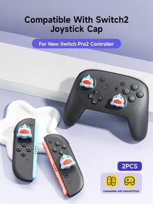2 Stück/4 Stück Gamecontroller Joystick Kappe, Griff Taste, kompatibel mit Switch2/Switch Pro2 Gamepad, Joystick Abdeckung, kompatibel mit Switch2/Joy-Con2 Spielekonsole, Gaming Zubehör