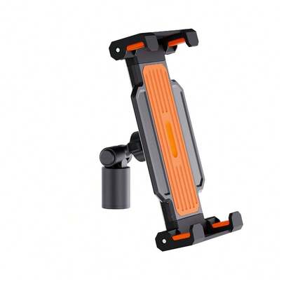 xnyocn 通用可调节平板电脑和手机支架，三脚架适配器 ABS 塑料结构，带 1/4 英寸螺纹接口，兼容三脚架、单脚架和自拍杆，适用于直播和摄影配件