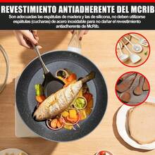 Juego De 3 Sartenes Maifan Sartén De Piedra Antiadherente - 1 - Ver 8