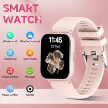 新款智能手表，兼容iOS/安卓系统，1ATM防水，支持计步器、无线通话、通知提醒、100多种运动模式、AI语音助手、分屏显示、计算器，时尚设计，可自定义表盘，男女皆宜，是情人节的绝佳礼物 - 彩色 - 查看 13