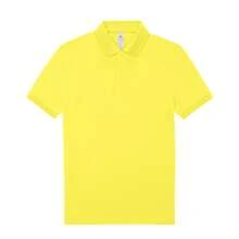 B&C Herren My 180 Poloshirt (Sonnengelb) - Gelb - Übersicht 2