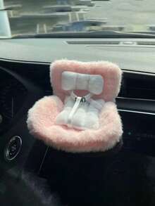 1个娃娃汽车座椅 - 可爱迷你椅，带通风口夹装饰，汽车座椅配件。盲盒娃娃收藏家的理想之选，也是很棒的圣诞礼物和装饰品。 - 彩色 - 查看 9