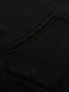 Halloween Hoodie Pumpkin Spider Sweater Printed Hoodie Men, All Saints'Day Human Skeleton  Back Print,Single-Layer Fleece, Casual And Comfortable Velvet Street Wind Long-Sleeved Hooded Sweater, Autumn And Winter Sports Top Hoodies.Warm And Comfortable - 黑8 - 查看 4