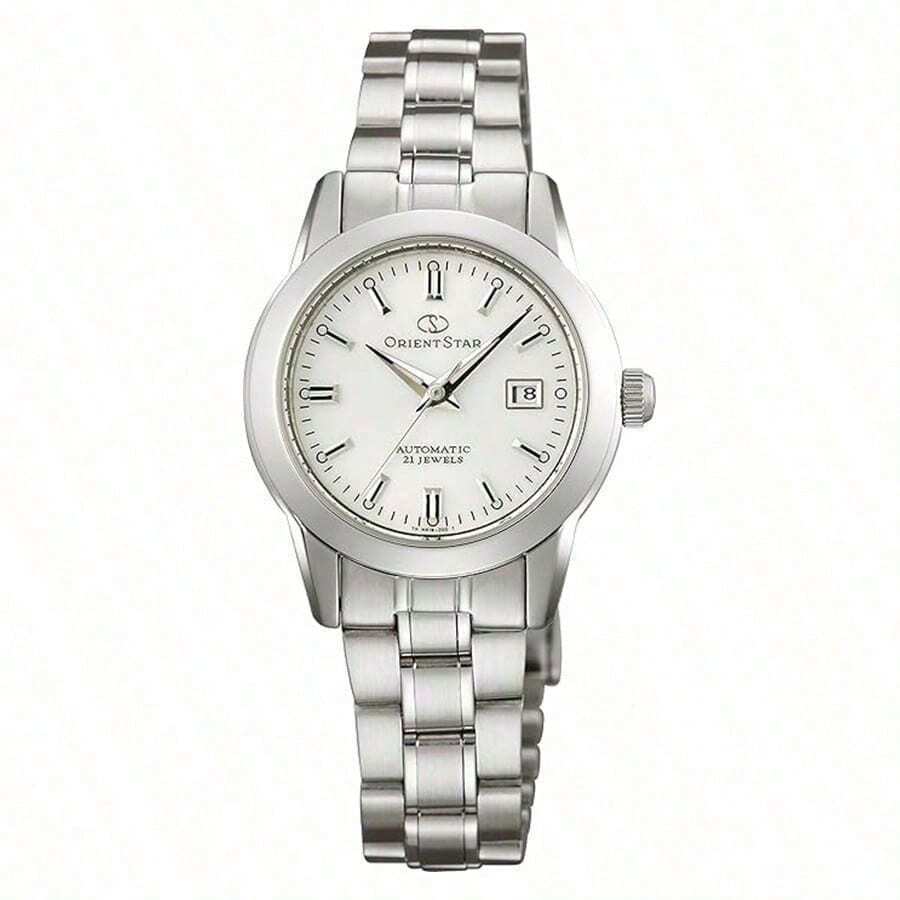 Orient Double Lion Japanese Watch Female Oriental Star 100-Meter Waterproof Mother-Of-Pearl Mechanical Watch Birthday Gift For Girlfriend WZ0391