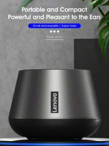 Lenovo K3 Pro High-End Wireless Bluetooth Speaker: Mini Audio Device with Super Heavy Bass, Hi-Fi Sound Quality, Suitable for Home, Car & Mobile Phone Use, High Volume, Portable Compact Powerhouse, Living Room Surround Player - 黑色 - 查看 3