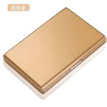 1 Multi-Functional Anti-Magnetic Card Wallet, Men's Anti-Skimming Portable Card Holder For Bank Cards & Credit Cards With Multi-Card Slots, Stainless Steel Wallet. It Symbolizes The Protection Of Card Storage, The Lightness And Peace Of Mind Of Daily Carrying, And The Practical Versatility Of Usage Scenarios.