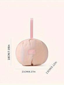 1pc Round Underwear Storage Bag, Lightweight And Easy To Carry, Ideal For Organising Bras And Underwear When Travelling. Convenient For Sorting And Storing, Can Be Carried By Hand Or Hung Up, One For Each Family Member, A Must-Have For Home And Travel. - Multicolor - View 10