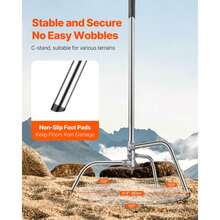 Adjustable Stainless Steel Photography Light Stand - Max Height 10.83 Ft / 330 Cm - Durable & Portable Studio Equipment For Professional Lighting Setup